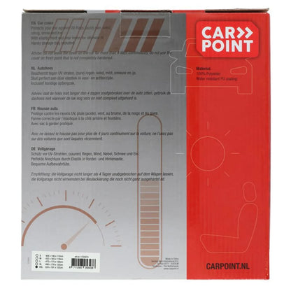 Carpoint Autoabdeckung Polyester XXL 524x191x122cm Blau