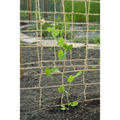 Nature Ranknetz für Kletterpflanzen Jute 1x3 m Natur