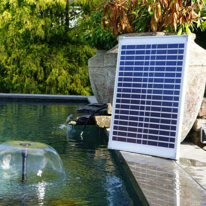 Gartenbrunnen-Pumpen-Set SolarMax 1000 mit Solarpanel