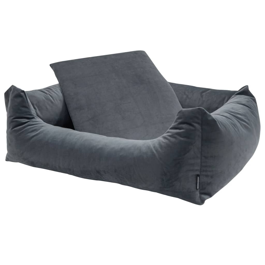 Madison Hundebett Velvet 120x95x28 cm Grau