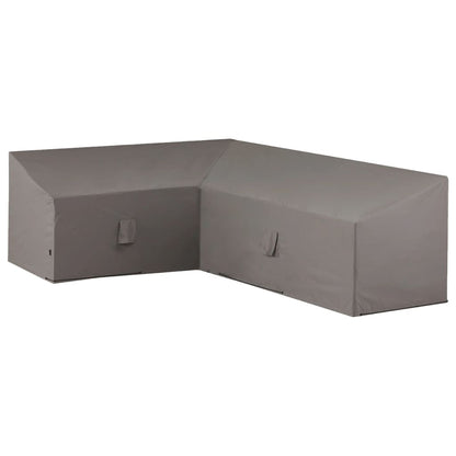 Abdeckung für Loungemöbel-Set 270x210x90 cm Links Grau