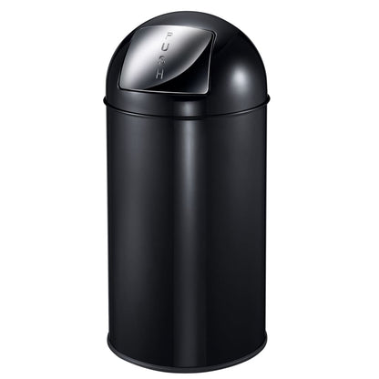 EKO Abfalleimer Pushcan 40 L Schwarz