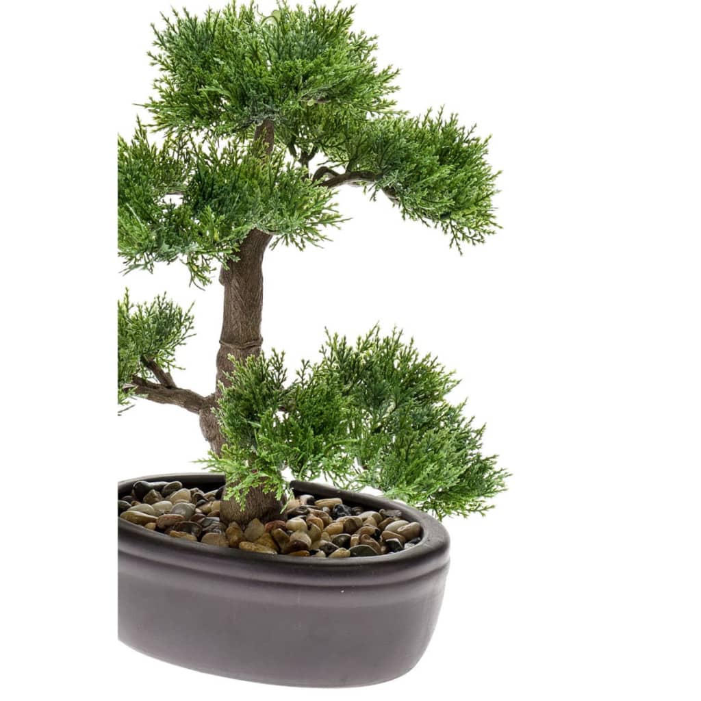 Emerald Kunstpflanze Bonsai Zeder Grün 32 cm 420001