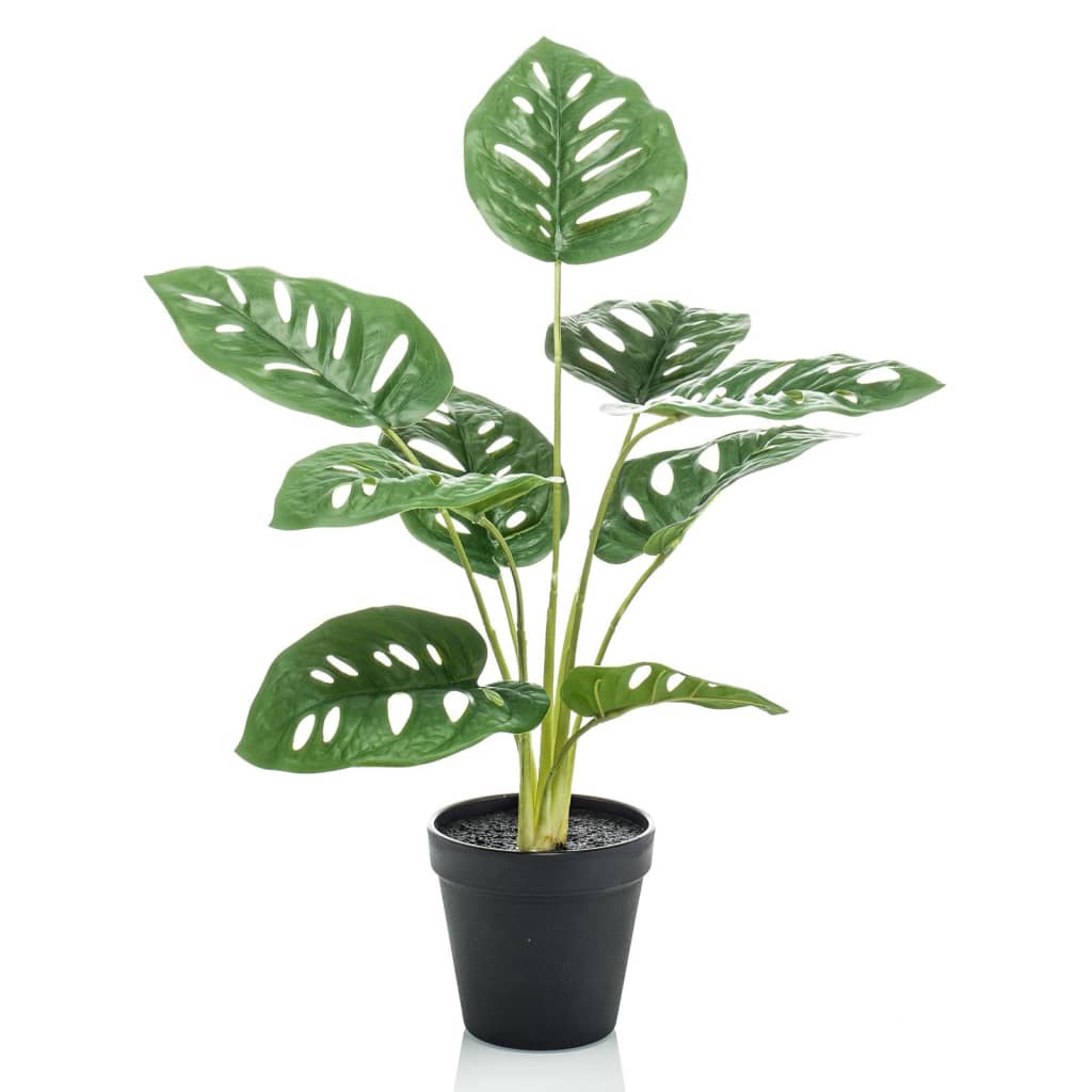 Emerald Künstliche Monstera Monkey 43 cm im Topf