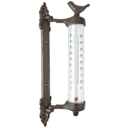 Esschert Design Wandthermometer Braun Gusseisen BR20