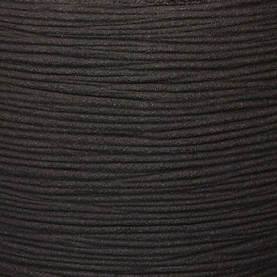 Capi Blumentopf Nature Rib Quadratisch 30x30 cm Schwarz KBLR902