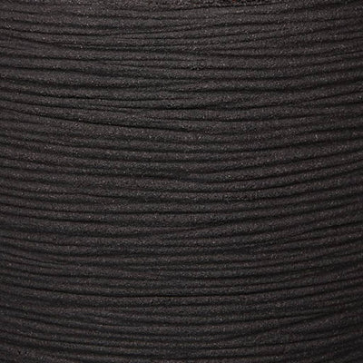 Capi Blumentopf Nature Rib Quadratisch 50 x 50 cm Schwarz