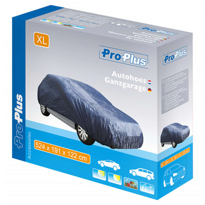 ProPlus Autoabdeckung Gr. XL 524×191×122 cm Dunkelblau