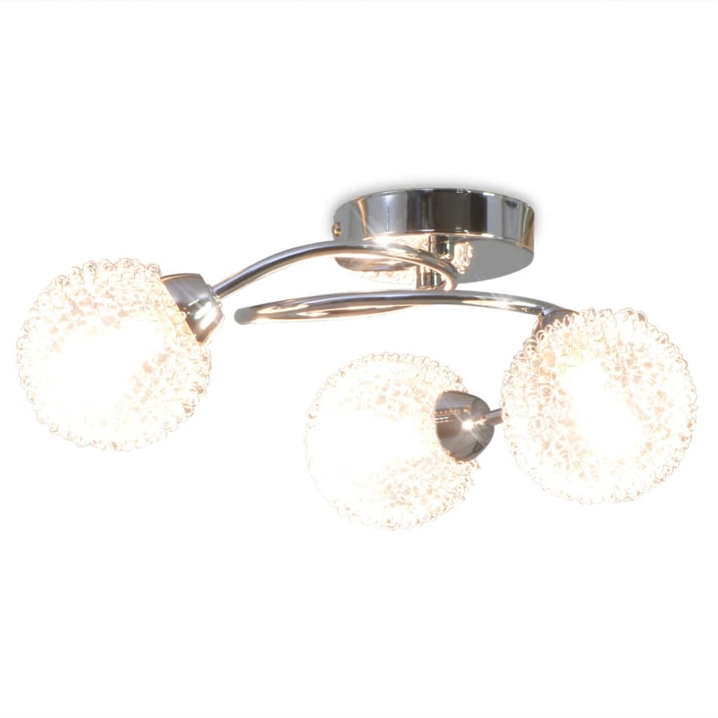 Plafoniera per 3 lampadine G9 120 W