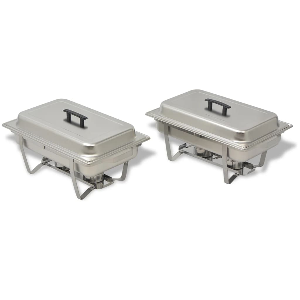 Chafing Dish Set 2-tlg. Edelstahl