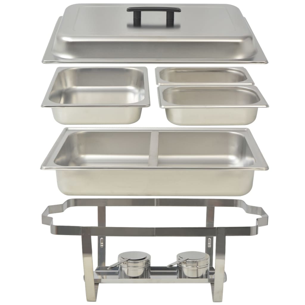 Chafing Dish Set 2-tlg. Edelstahl