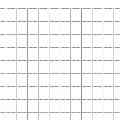 Eurozaun Stahl 25 x 0,8 m Grau