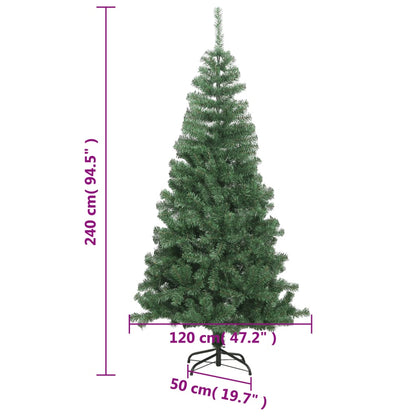 Künstlicher Weihnachtsbaum L 240 cm Grün