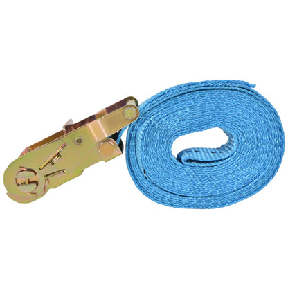 Ratschen-Spanngurte 4 Stk. 2 Tonnen 6m×38mm Blau