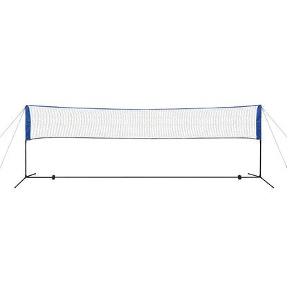 Set rete da badminton con volani 500 x 155 cm
