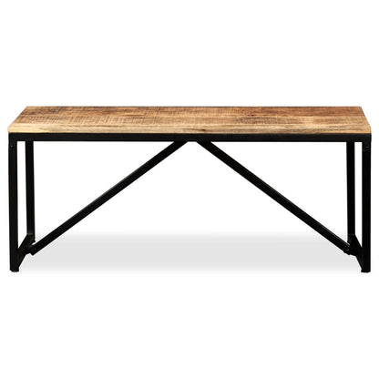 Sitzbank Massiv-Mangoholz 110 x 35 x 45 cm