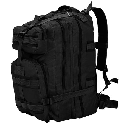 Rucksack Armee-Stil 50 L Schwarz