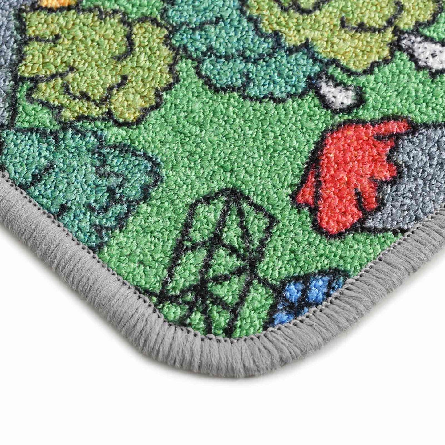 Spielmatte Grau 200 x 90 cm Stoff