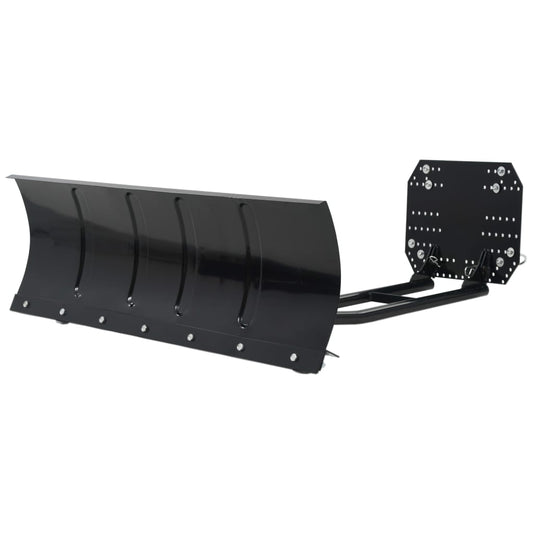 Schneeschild für ATV 120x38 cm Schwarz