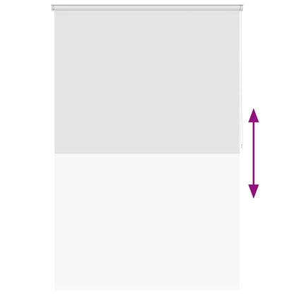 Duschrollo 140x240 cm Weiß