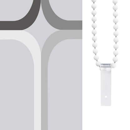 Tenda a rullo per doccia 120x240 cm motivo quadrato