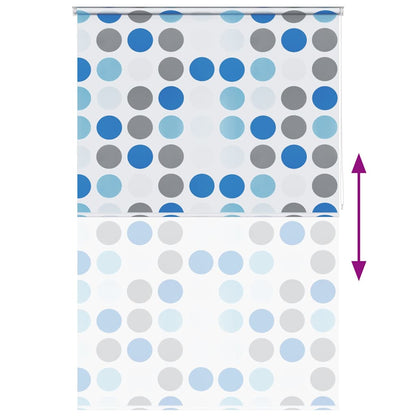 Duschrollo 140x240 cm Kreismuster