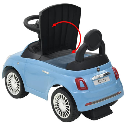 Aufsitzauto Fiat 500 Blau