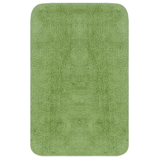 Badematten-Set 2-tlg. Stoff Grün