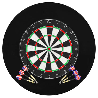 Professionelles Dartboard Sisal mit 6 Darts und Surround