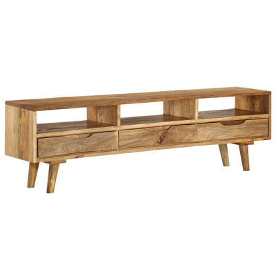 TV-Schrank Massivholz Mango 140x30x41 cm