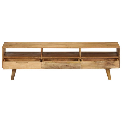 TV-Schrank Massivholz Mango 140x30x41 cm