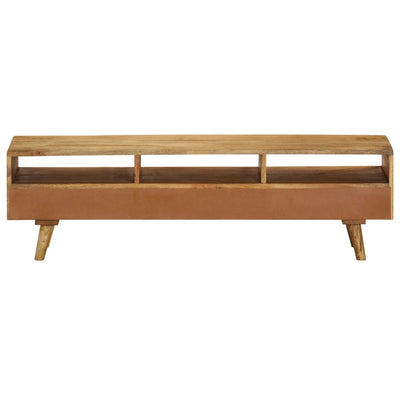 TV-Schrank Massivholz Mango 140x30x41 cm