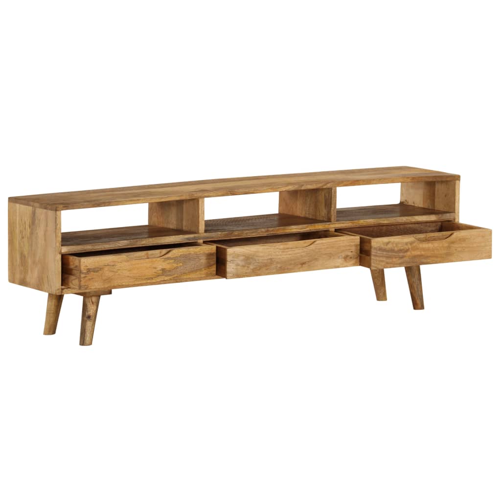 TV-Schrank Massivholz Mango 140x30x41 cm