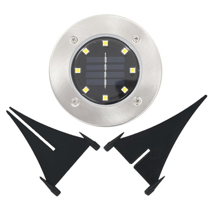 Solar-Bodenleuchten 8 Stk. LED Warmweiß