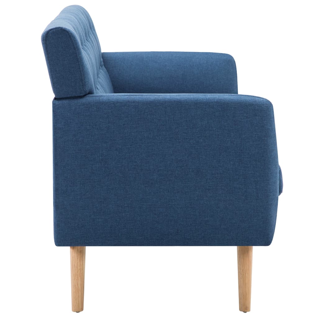 3-Sitzer-Sofa Stoff 172x70x82 cm Blau