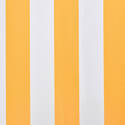 Markisenbespannung Canvas Orange & Weiß 500x300 cm