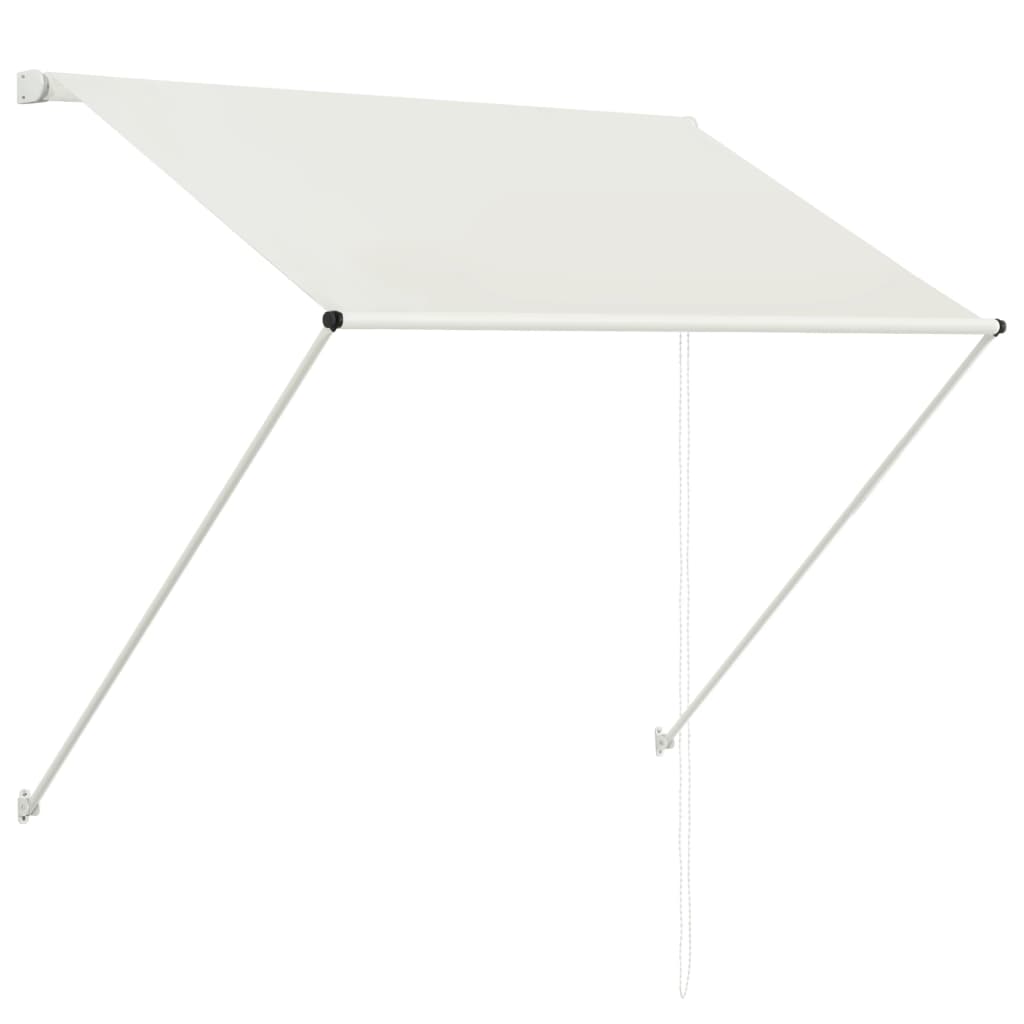 Einziehbare Markise 150×150 cm Creme