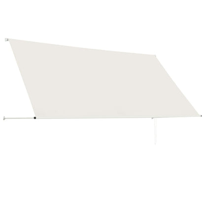 Einziehbare Markise 300×150 cm Creme