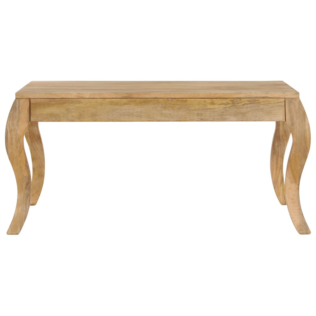 Couchtisch 80 x 80 x 40 cm Mangoholz Massiv