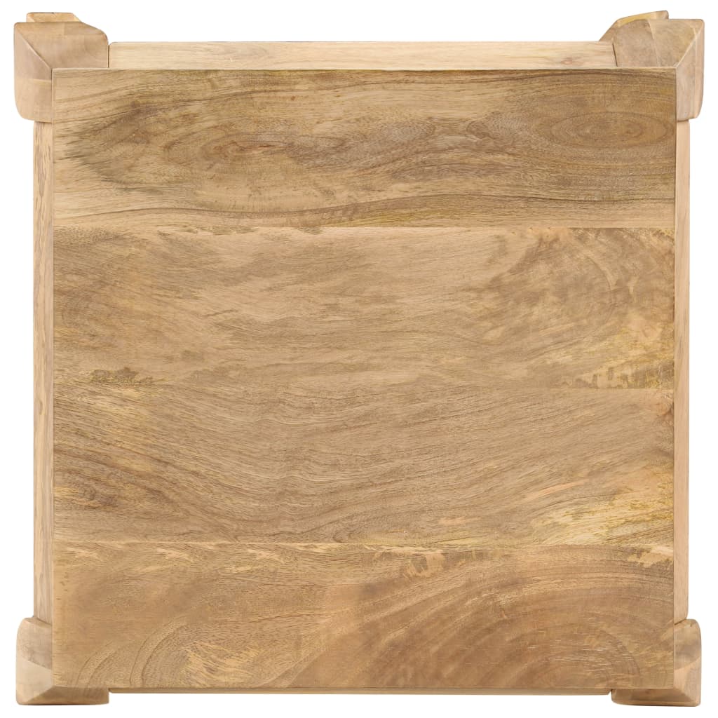 Beistelltisch 45 x 45 x 40 cm Mangoholz Massiv