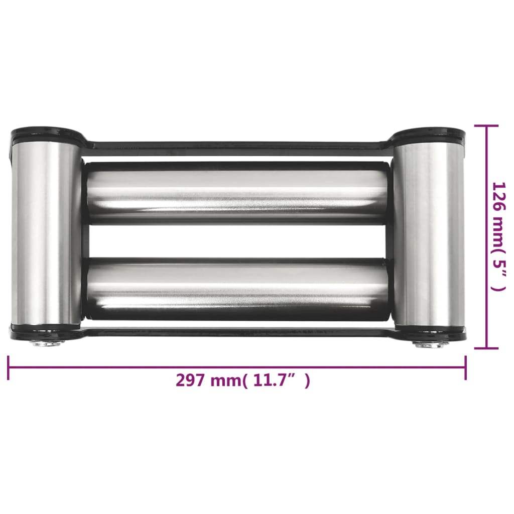 4-Wege-Rollenseilfenster Stahl 8000-13000 lbs