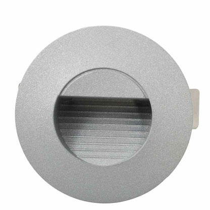 Außenwandleuchten 6 Stk. LED 2 W Silbern Rund