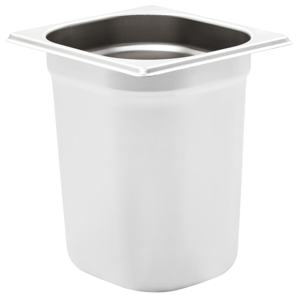 Gastronormbehälter 8 Stk. GN 1/6 200 mm Edelstahl