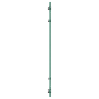 Küchenrückwand Weiß 80x50 cm Hartglas