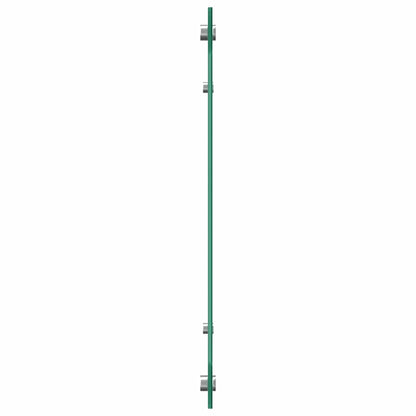 Küchenrückwand Weiß 90x40 cm Hartglas