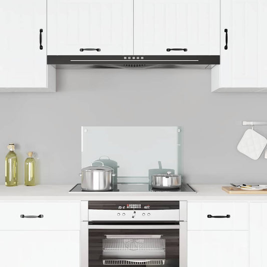 Küchenrückwand Transparent 70×40 cm Hartglas