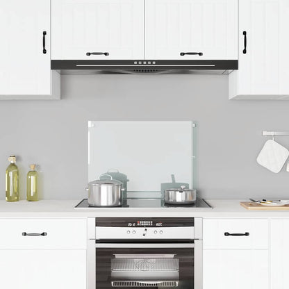 Küchenrückwand Transparent 70x50 cm Hartglas