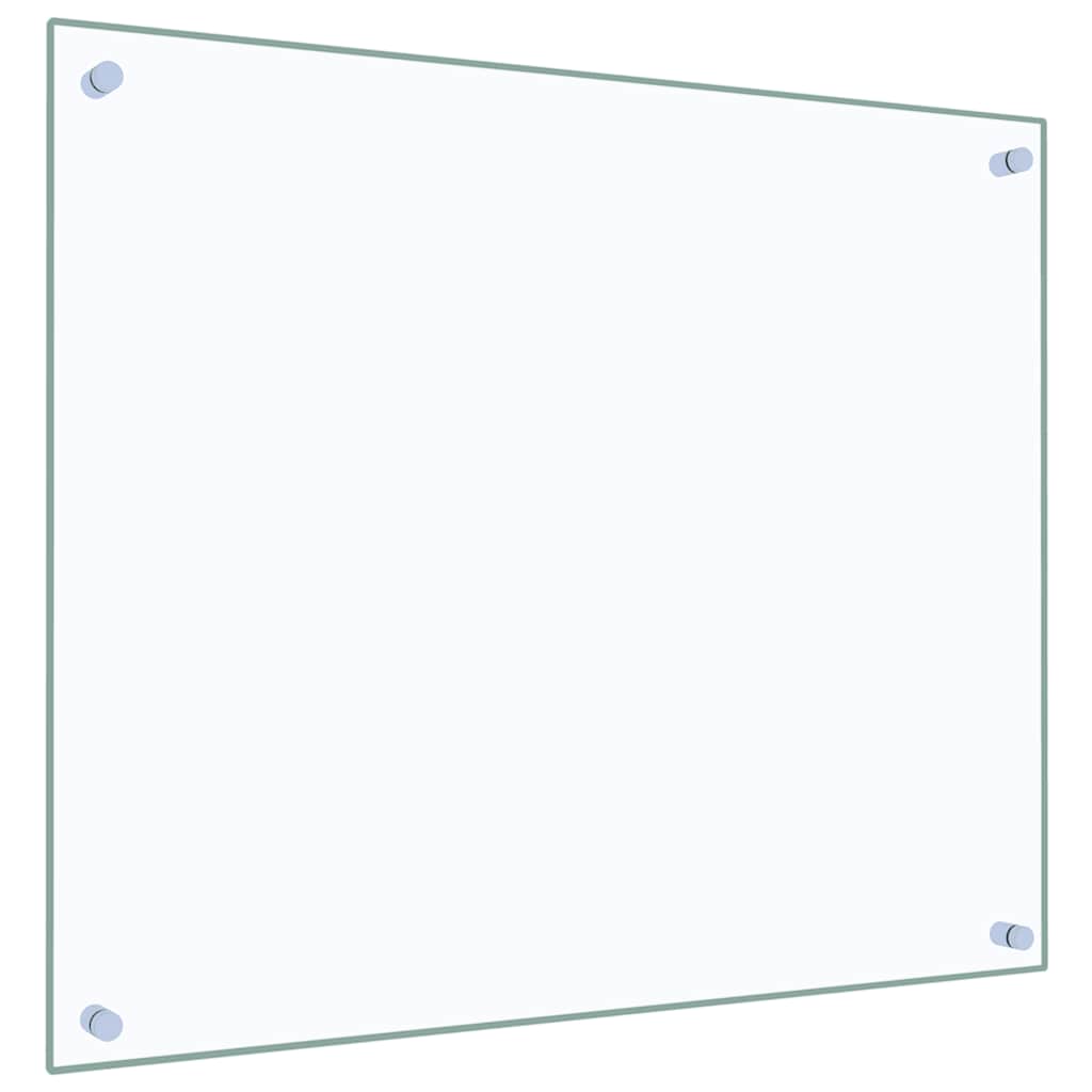 Küchenrückwand Transparent 70x60 cm Hartglas