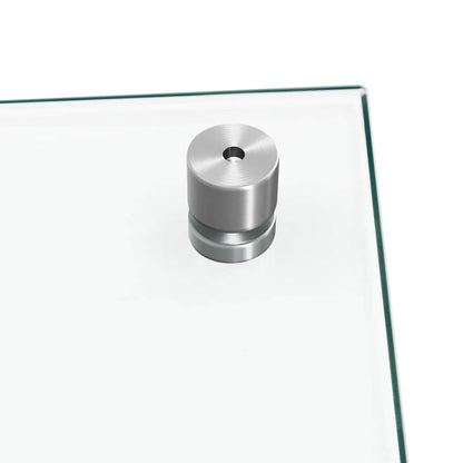 Küchenrückwand Transparent 70x60 cm Hartglas