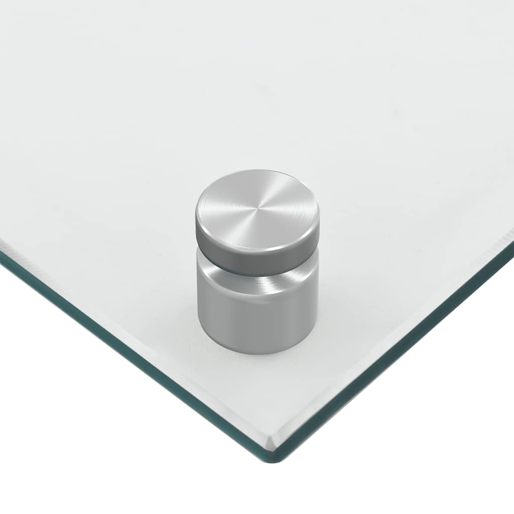 Küchenrückwand Transparent 80×40 cm Hartglas